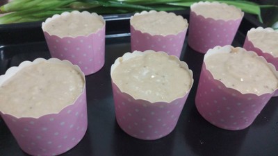 วิธีทำ มัฟฟิน กล้วยน้ำว้า "เจ"  
Banana Muffin