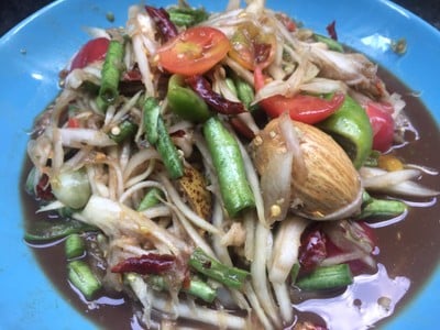 วิธีทำ ส้มตำปลาร้า วิธีทำ ส้มตำปลาร้า