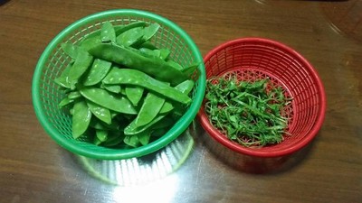 วิธีทำ ผัดถั่วลันเตาเห็ดหอมเจ