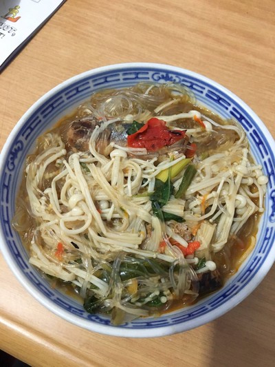 แกงไก่เส้นร้อน(วุ้นเส้น)