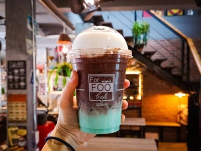 For Foo Cafe' ฟอร์ฟู่คาเฟ่ ถนนหลักเมือง จังหวัดสุรินทร์