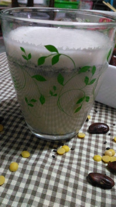 วิธีทำ นมถั่วเหลืองทรงพลัง