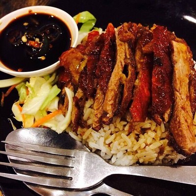 ข้าวหน้าเป็ดย่าง