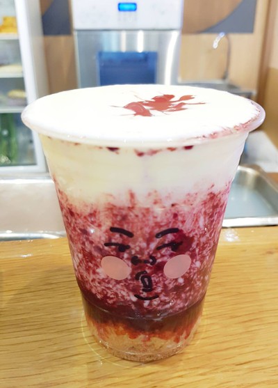 Wild Berry Bubble Tiramisu Bingsu