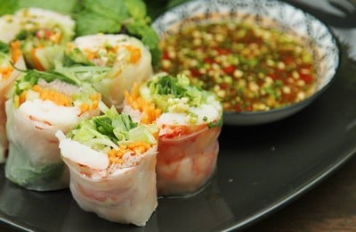 เปาะเปี๊ยะสดเวียดนาม