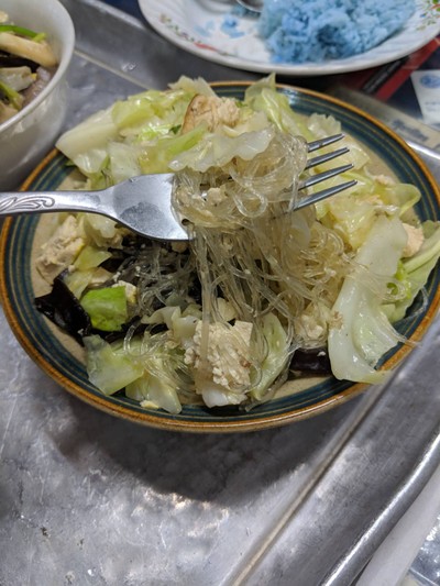 วิธีทำ ผัดวุ้นเส้นเต้าหู้เหลือง