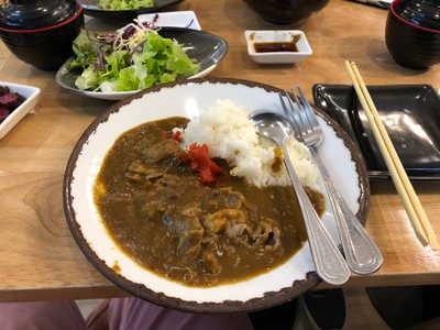 Buta Slice Curry Rice