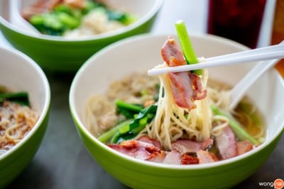 มุยอา บะหมี่เกี๊ยว หมูแดง