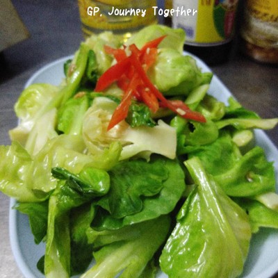 วิธีทำ ผัดผักแขนงน้ำมันเห็ดหอม