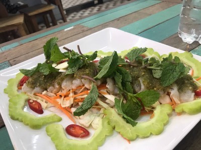 กุ้งแช่น้ำปลา