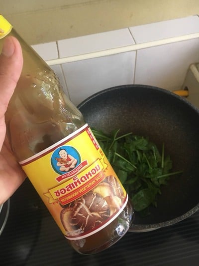 วิธีทำ ผักป่วยเล้งซอสเห็ดหอมเจ วิธีทำ ผักป่วยเล้งซอสเห็ดหอมเจ