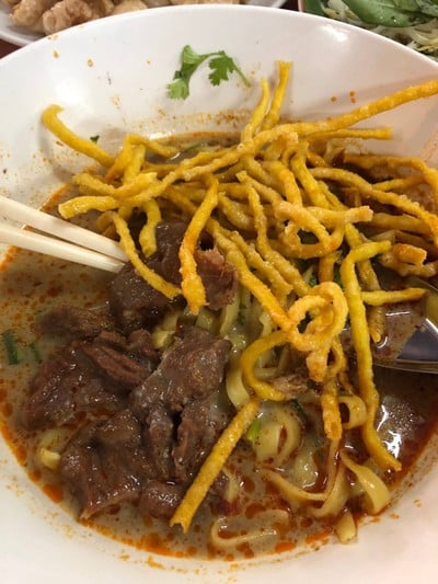 เมนูของร้าน ข้าวซอยเสมอใจ