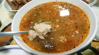 ต้มแซ่บหมู