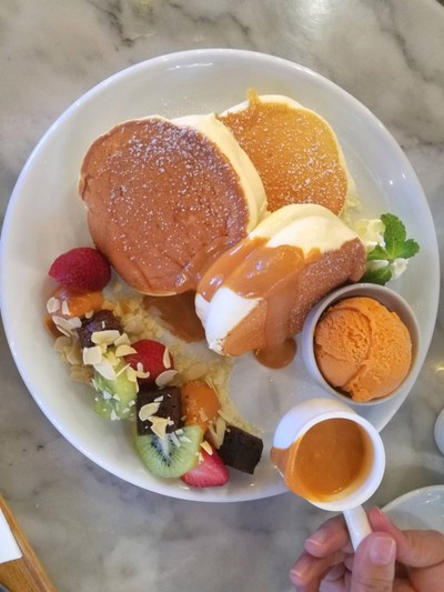 Thai Tea Pancake