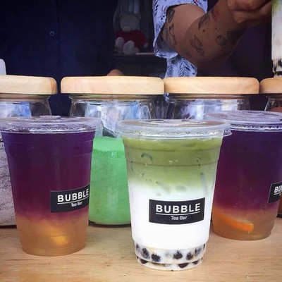 เมนูของร้าน Bubble Tea Bar ป่าตอง