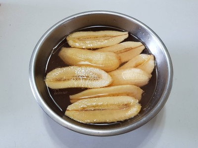 วิธีทำ กล้วยหักมุกเชื่อม