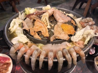 เมนูของร้าน อิ่มเอมหมูกระทะ