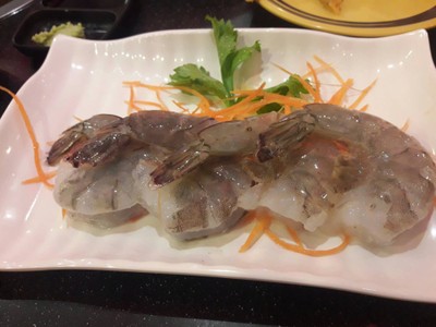 กุ้งสด (6 ชิ้น)