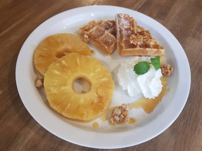Pineapple Waffles