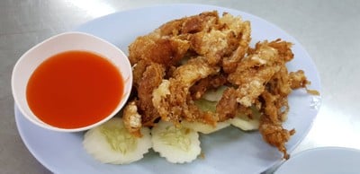 เมนูของร้าน ผักบุ้งลอยฟ้า พัทยากลาง พัทยากลาง