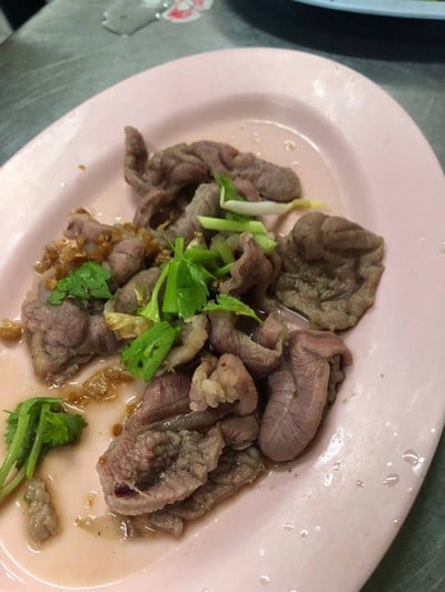 เนื้อน่องลายลวก