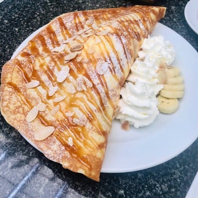 เครปคาราเมลกล้วยหอม