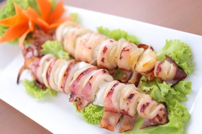 เมนูของร้าน เรือธงหมูกระทะ