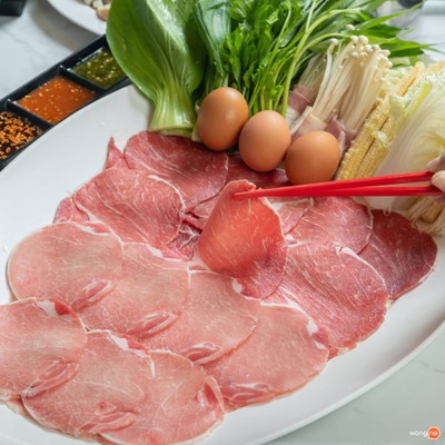 เมนูของร้าน ฮ่องเต้ สุกี้-ปิ้งย่าง บุฟเฟ่ต์ ร่มเกล้า