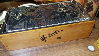 เตาไว้วางอาหารปิ้งย่าง