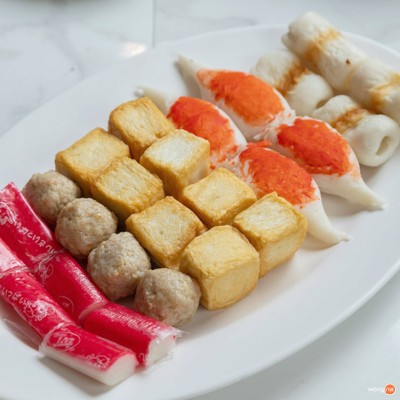 เมนูของร้าน ฮ่องเต้ สุกี้-ปิ้งย่าง บุฟเฟ่ต์ ร่มเกล้า