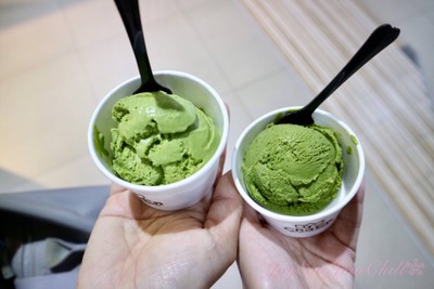 Matcha Nami มัทฉะ + Chou Matcha Mori มัทฉะโคตรเข้ม