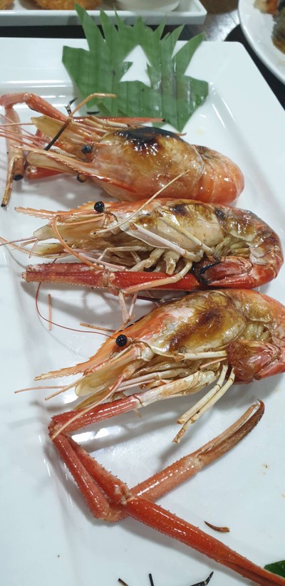 กุ้งเผา