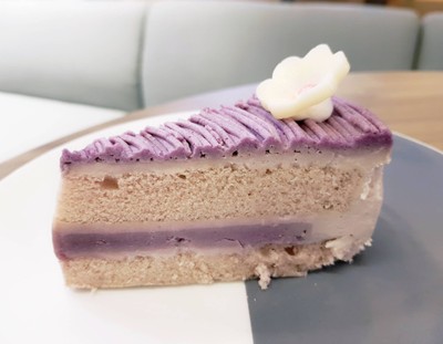 เค้กมันม่วง