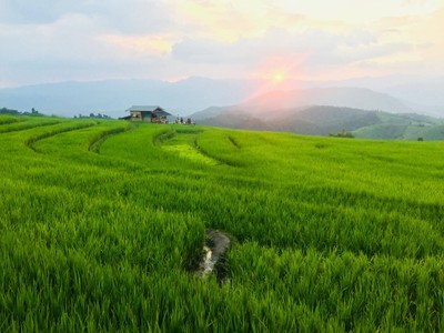 บรรยากาศ บ้านป่าบงเปียง