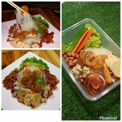 ยำวุ้นเส้นโบราณ วังหลัง ยำวุ้นเส้นโบราณ วังหลัง
