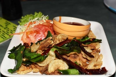 เมนูของร้าน สบายบาร์ เกาะช้าง