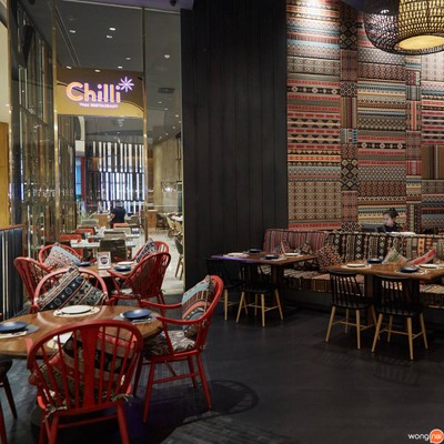 บรรยากาศ Chilli Thai Restaurant สยามพารากอน