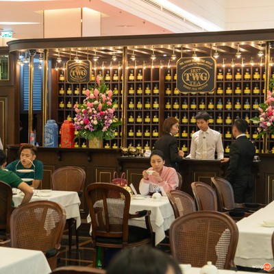 บรรยากาศ TWG Tea ชั้น G สยามพารากอน