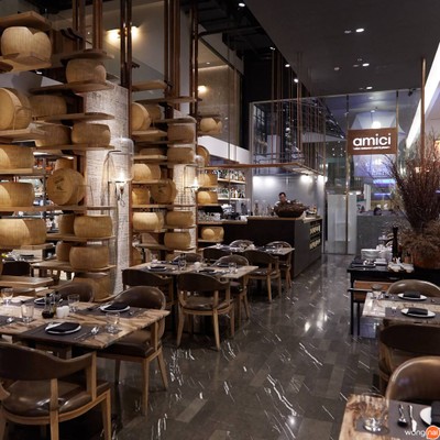 บรรยากาศ Amici by Pomodoro สยามพารากอน