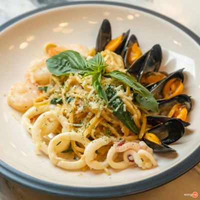 เมนูของร้าน Crab and Claw สยามพารากอน