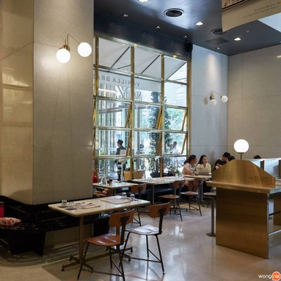บรรยากาศ Vanilla Brasserie สยามพารากอน