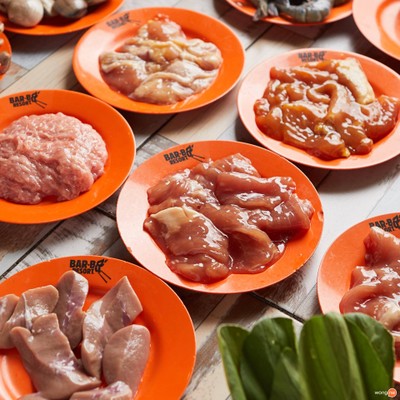 เมนูของร้าน บาร์บีคิวรีสอร์ท ปิ่นเกล้า