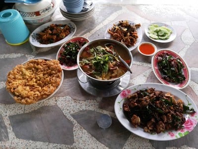 เมนูของร้าน เรียมอาหารป่า