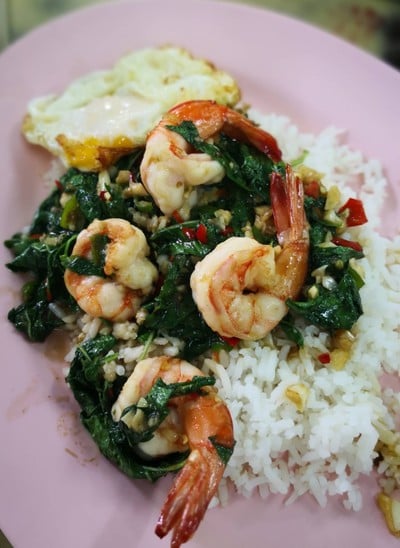 เมนูของร้าน ห้องอาหารพูนเลิศ เหลาะงาทิ้น ห้าแยกพลับพลาไชย