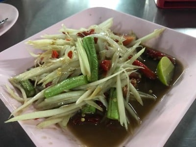 ส้มตำปลาร้า