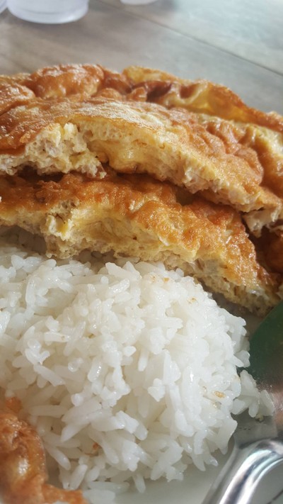 ข้าวไข่เจียวหมูสับ