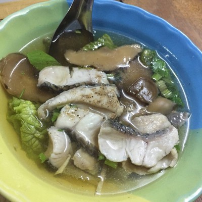 เกาเหลาปลา+เห็ดหอม