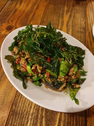 เมนูของร้าน มุมอาหารป่า (เฮียอ้วน)