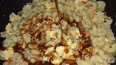 วิธีทำ ผัดมักกะโรนี [Stir Fried Macaroni with Pork]🍝