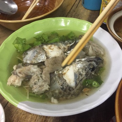 เกาเหลาพุงปลา+หัวปลา